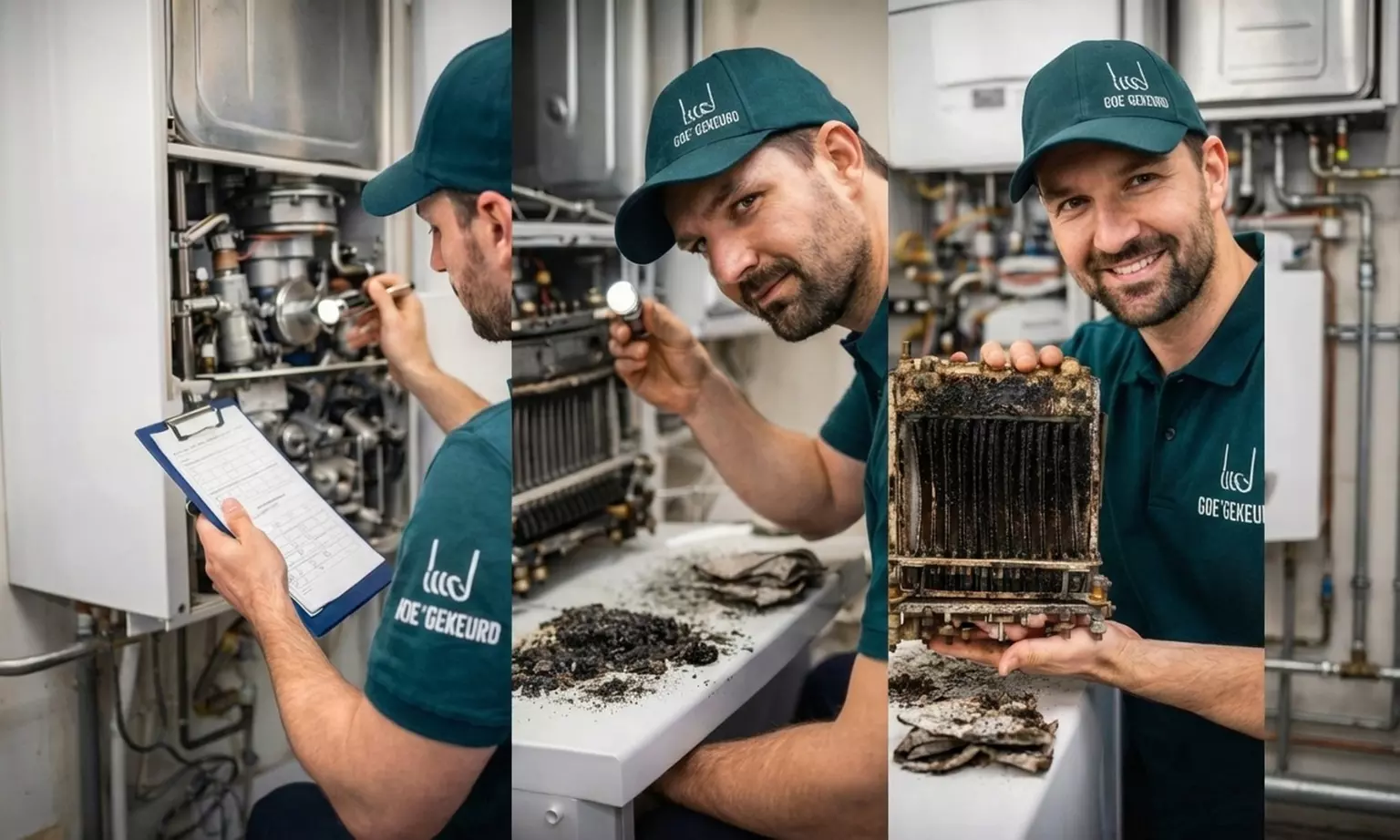 Entretien bisannuel, contrôle de chaudière à gaz inclus