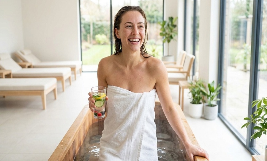 Image 6: Relax with Sauna and Cold Plunge for One or Two