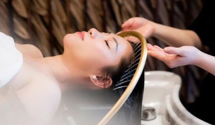 60-Minute Head Spa Experience: Includes Mini Facial and Neck and Shoulder Massage - UM1 Spa