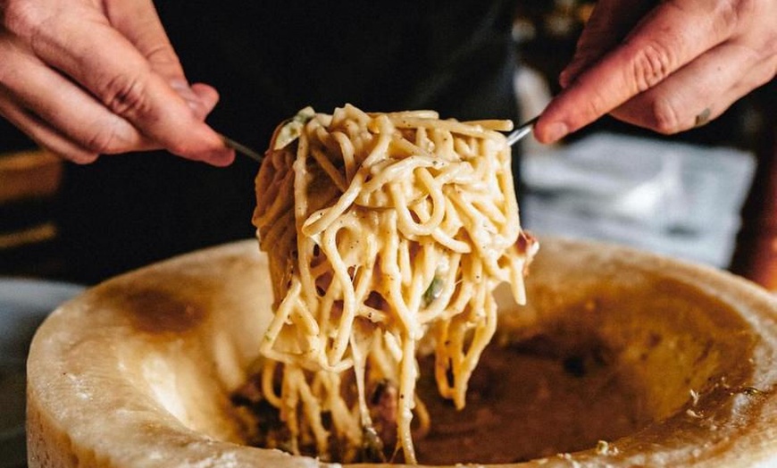 Image 3: Pasta Dinner for 2 or 4 with Wine or Dining Credit at Osteria Mamma