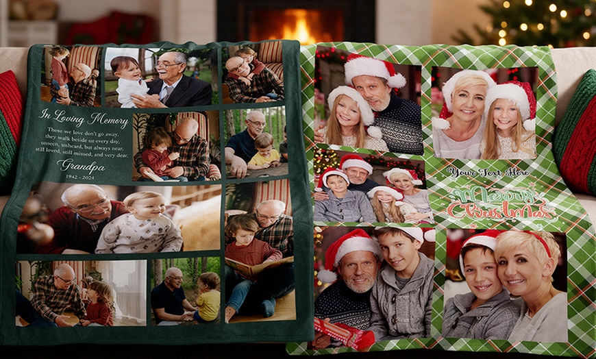 Image 10: Custom Photo Blankets from Justyling (Up to 91% Off)