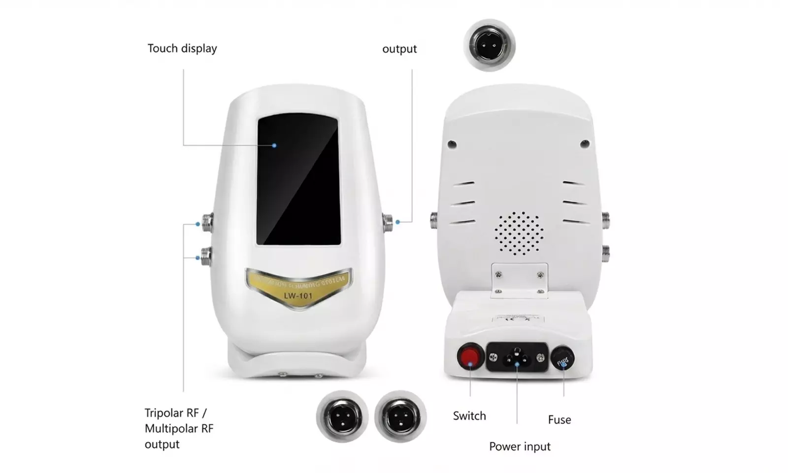 Dispositif EMS multifonction 3-en-1