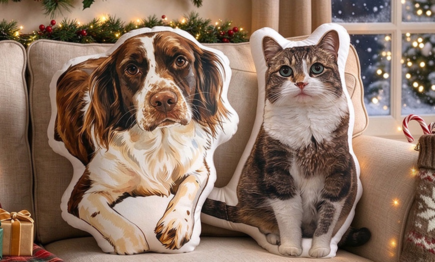 Image 3: Personalized 3D Pet Pillow - Up to 81% Off!