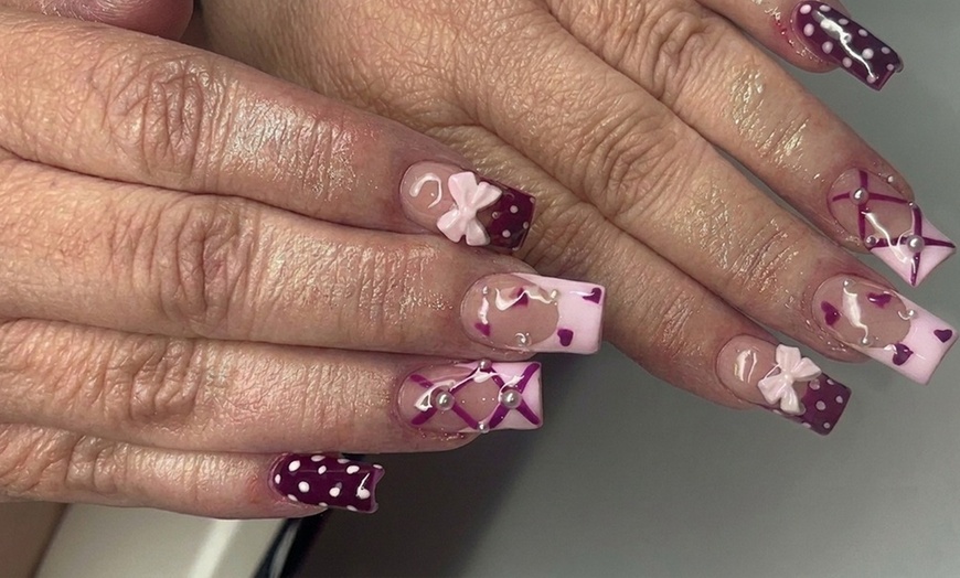 Image 4: Acrylic and Gel-X Nail Sets