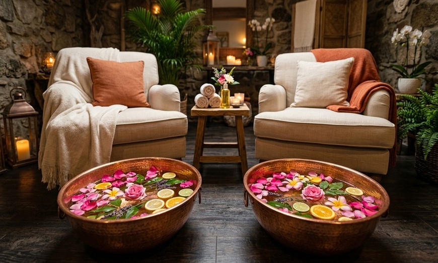 Image 4: Signature or Couple's Signature Foot Massage w/ Himalayan Salt Scrub