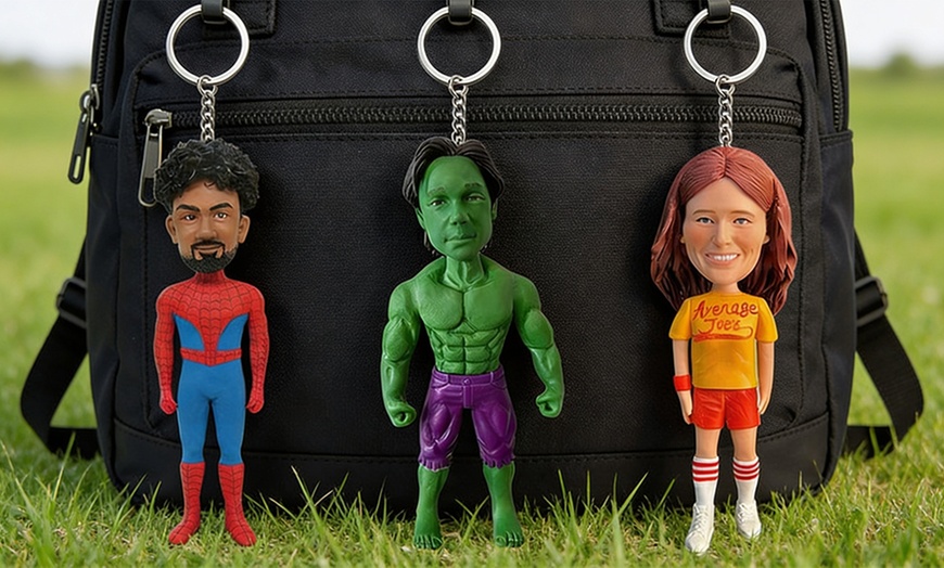 Image 2: Custom Bobblehead Keychains | Personalized Gifts