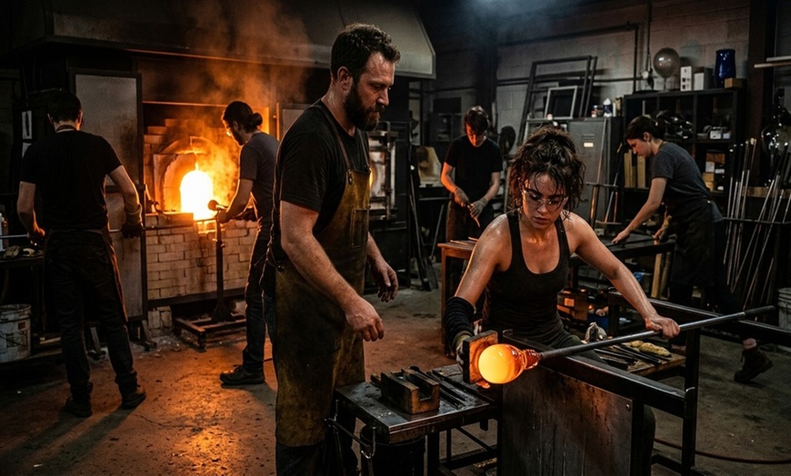 Image 7: Learn Glass Blowing on the Torch with Introductory Classes for 1 or 2