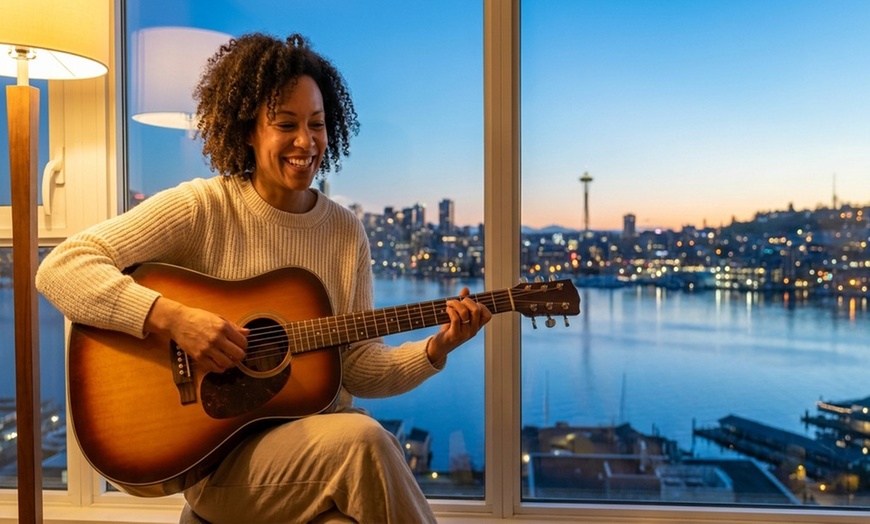 Image 3: Online Guitar Lessons with Jeffrey Thomas (Up to 80% Off)
