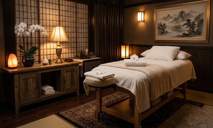 Image 4: 50-Minute Oriental Massage, Body Scrub, Hot Stone, Foot Care, & More