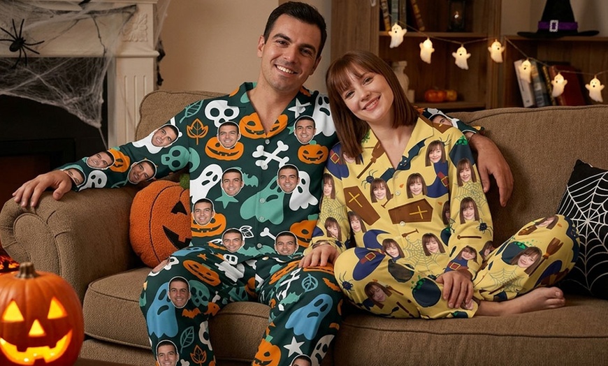 Image 2: Custom Photo Pajama Set from Justyling — Full or Half Set