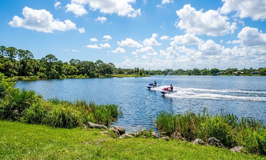 Image 2: Jet Ski Rentals at Lake Ida - Unrestricted Speed & Thrills