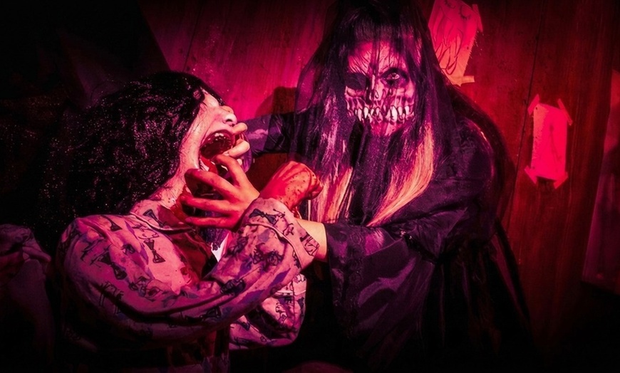 Image 8: Haunted House Admission with Drinks