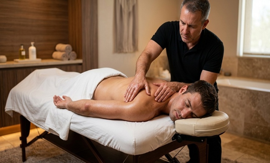 Image 4: Rejuvenate with a Man-to-Man Full Body Massage w/ Essential Oil