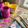 Image 4: Creative Paint Splattering Fun, Essential Materials Included