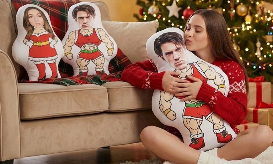 Image 11: Up to 81% Off Personalized Face Pillows from Justyling