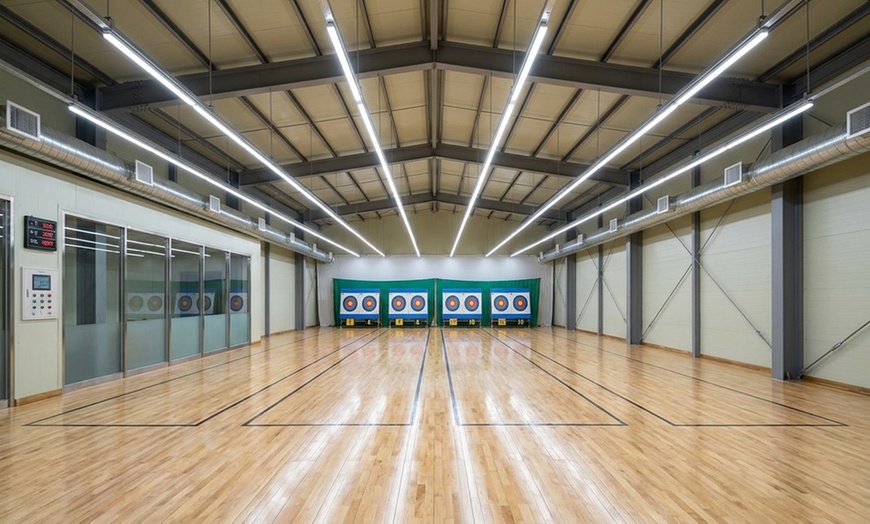 Image 2: Unleash your Inner Archer in a Climate-Controlled Lane!