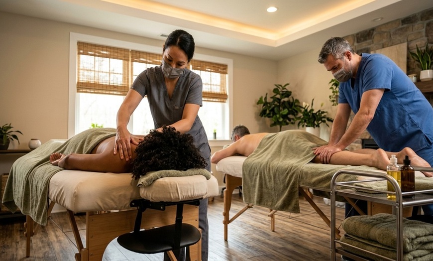 Image 4: Couple's 80 Min Date Special and Custom Healing Massage Options