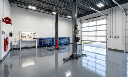 One Synthetic Blend Oil Change with Filter Replacement + Fluid Top-Off - LA Auto Center - Nellis Blvd