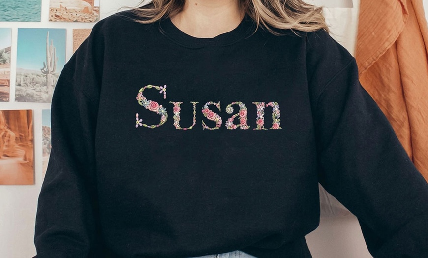 Image 9: Personalize a unisex hoodie for the perfect gift or stylish comfort!