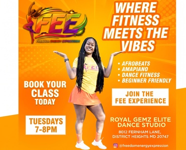 Unleash Your Freedom: 60-Minute Afrobeat Energy & Expression - FEE with Jenn - District Heights, MD