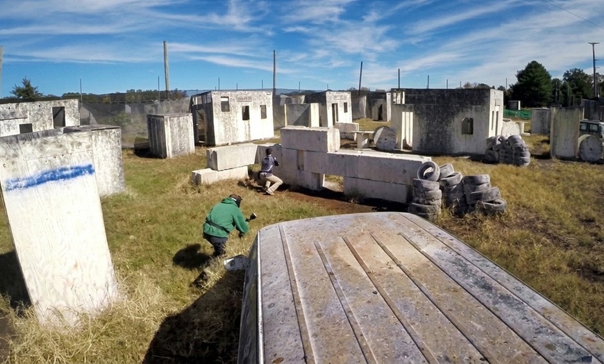 Image 6: Paintball Pass with Equipment Rental and Various Thematic Fields