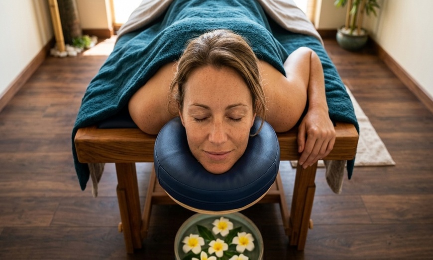 Image 8: 50-Minute Couples Spa Day: Custom Massage or Facial Package