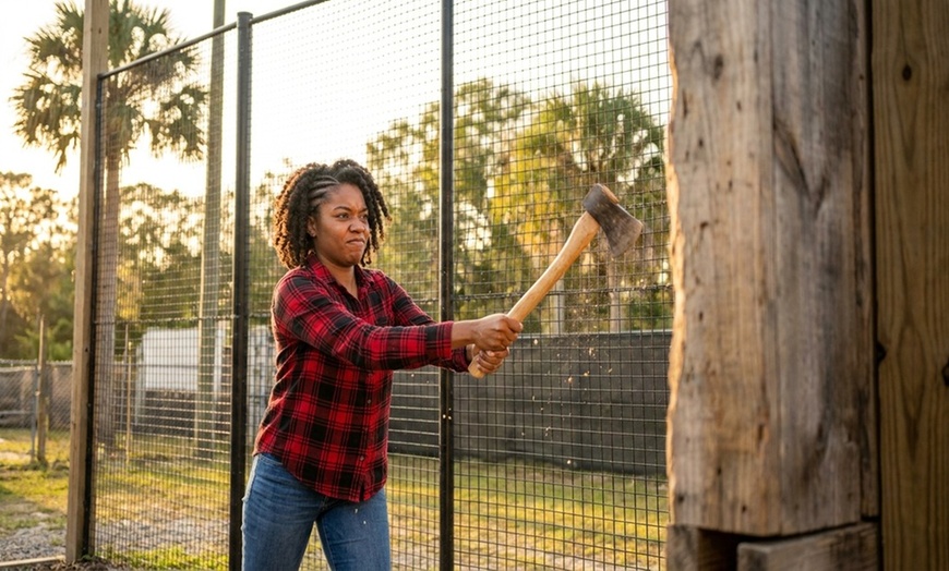 Image 6: Up to 20% Off on Axe Throwing at iSmash Tampa
