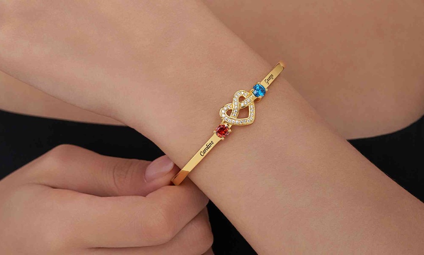 Image 2: Personalized 1- or 2-Pack Custom Jewelry: Elegant & Heartfelt Gifts