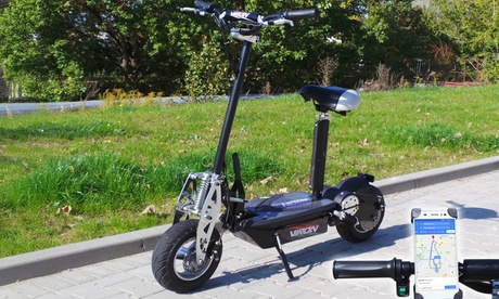 E-Scooter 800W in zwart