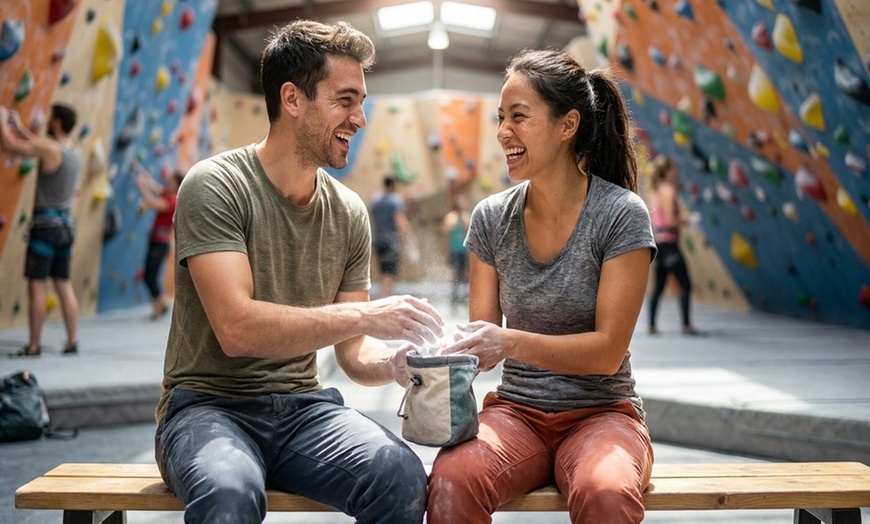 Image 2: Indoor climbing passes for individuals and pairs