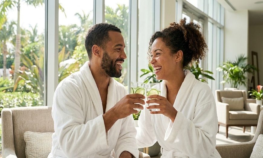 Image 7: Tailored Couples Massage: Reflexology, Hot Towels, & Exfoliation