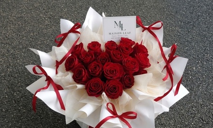 Fresh Flower Bouquet - Maison Leaf Flowers and Balloons