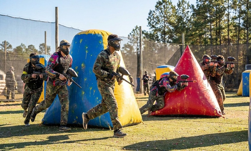 Image 6: Paintball Admission with Gear from Paintball Tickets 