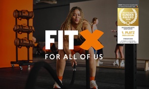 1 Jahr FitX für 299 € inkl. Getränkeflat, Kursen & Trainingsplänen