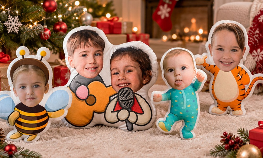 Image 7: Up to 81% Off Personalized Face Pillows from Justyling