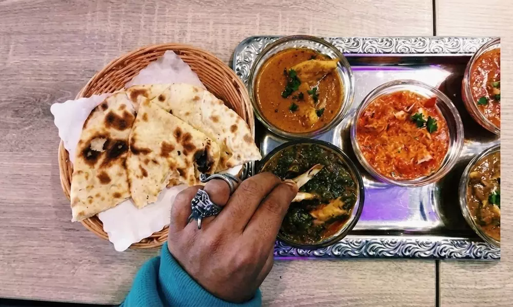 Indisches 2-, 3-, 4-Gänge-Menü für 1, 2 oder 4 Personen