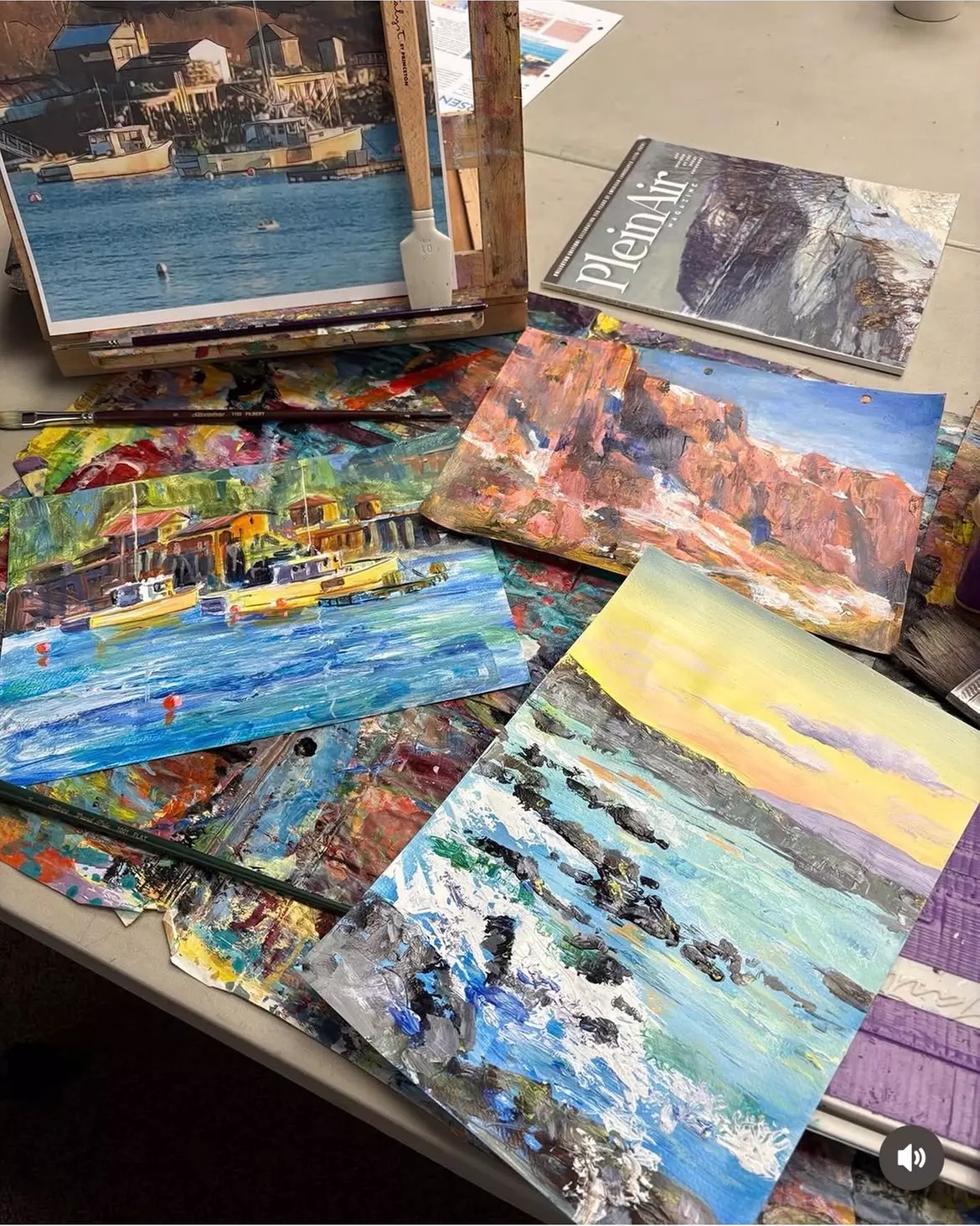 Create & Learn: Painting Workshops or 1-Month Class Pass