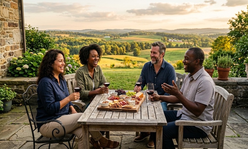 Image 4: Wine Tasting Adventure with Antipasto Plates