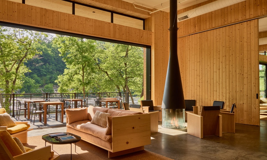 Image 7: Asheville Airstream & Cabin Resort on the French Broad