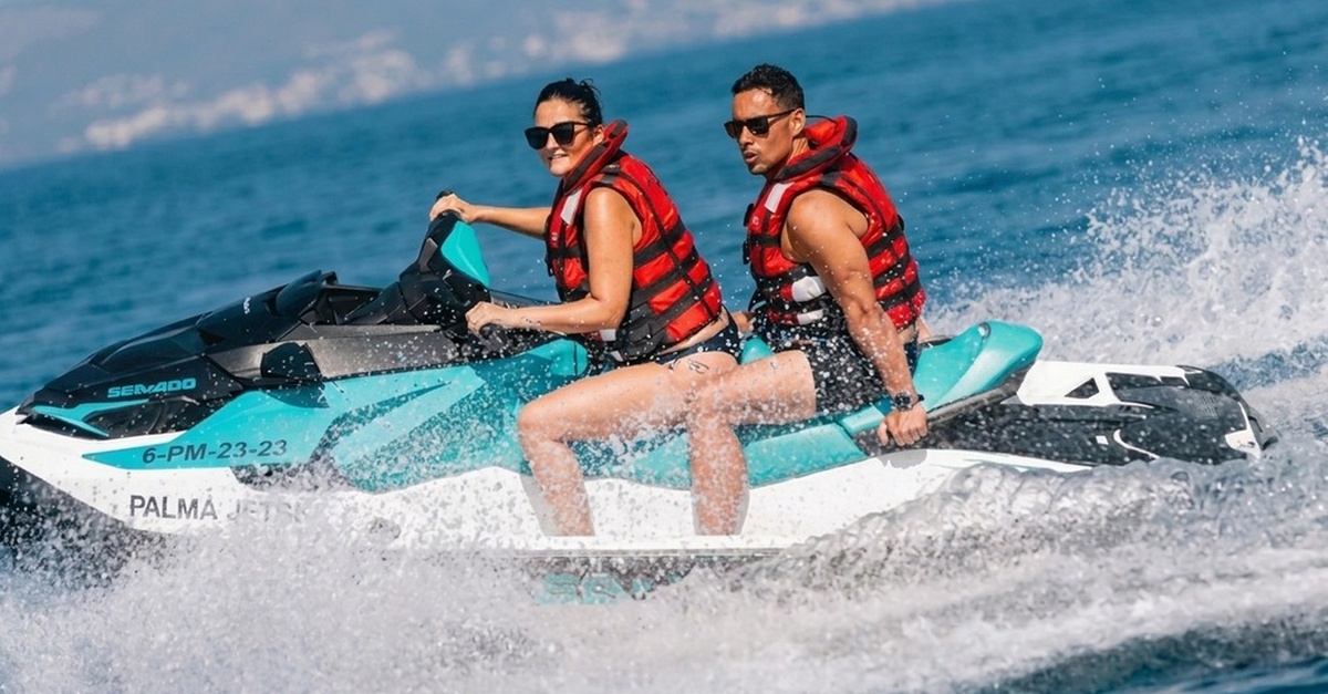 Excursión en moto de agua para 1 o 2 personas en Palma de Mallorca