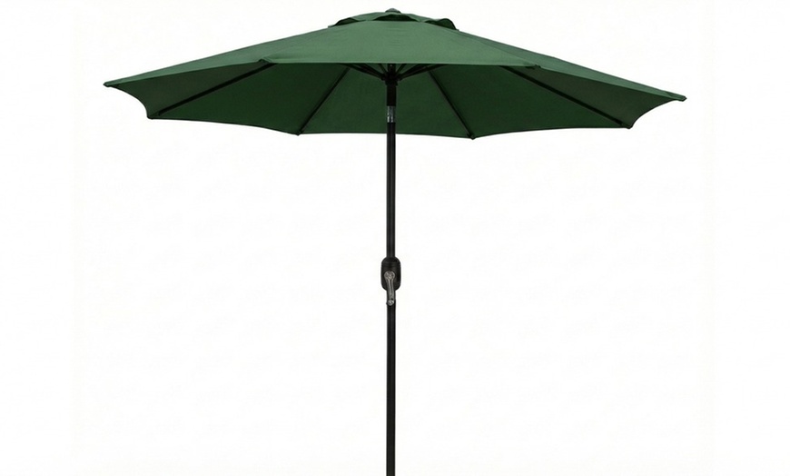 Image 16: Ombrellone da esterno con manovella e inclinazione regolabile