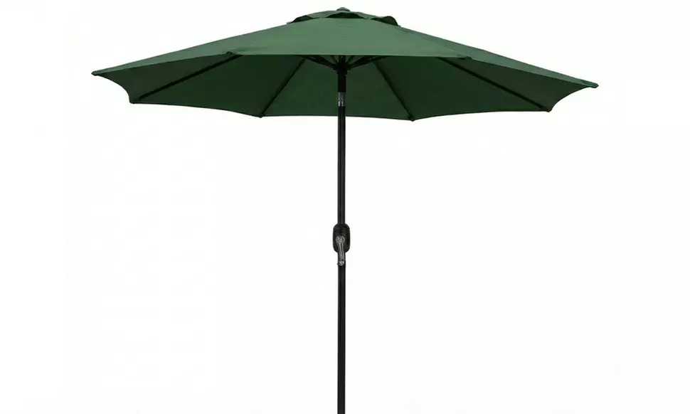 Ombrellone da esterno con manovella e inclinazione regolabile