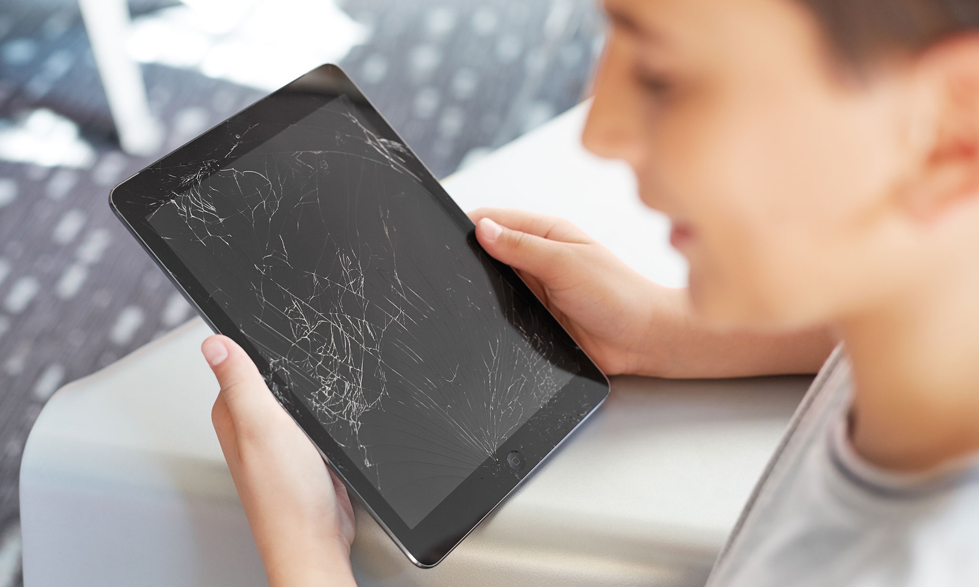 Réparation de la vitre pour iPad