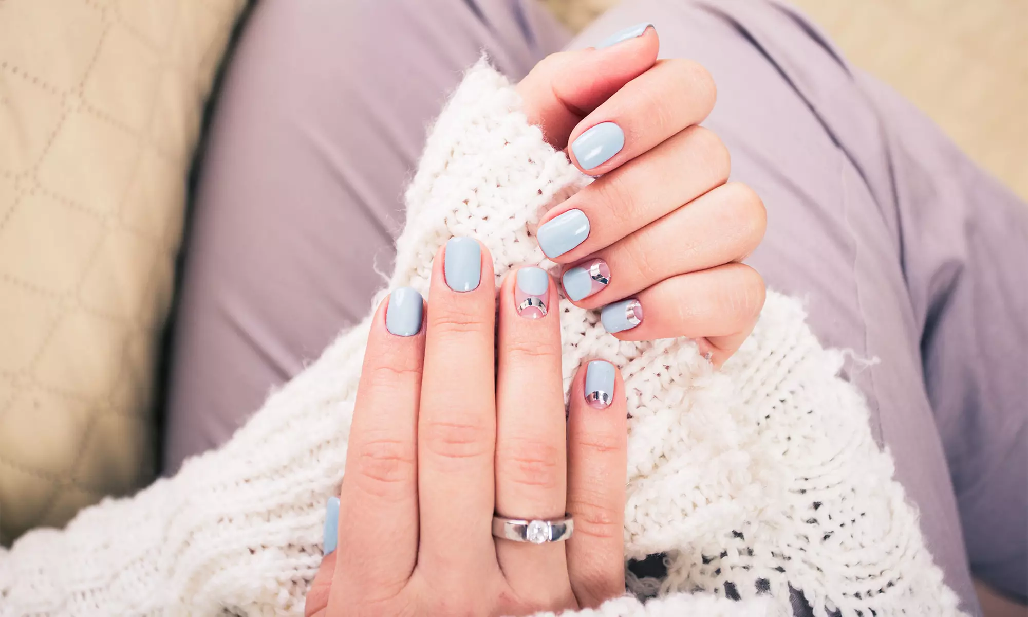 Classic or Gelish Mani-Pedi or Nail Extensions for a Polished Look