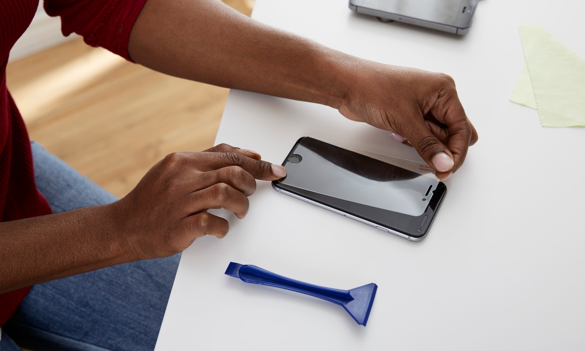 Protector de pantalla de hidrogel