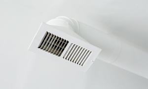 $89.10 for Negative Pressure Package with Dryer Vent Cleaning, Unlimited Vents & HVAC Inspection($199 Value)  