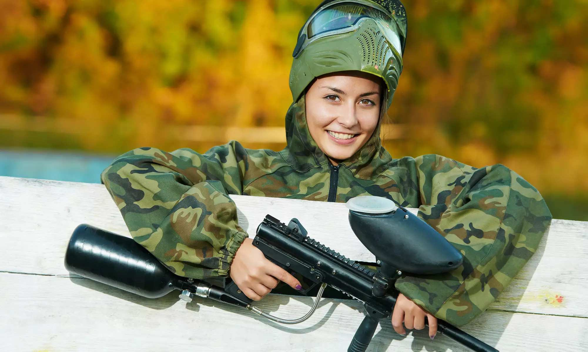 Paintball Adventure: Full or Half-Day Session for Groups