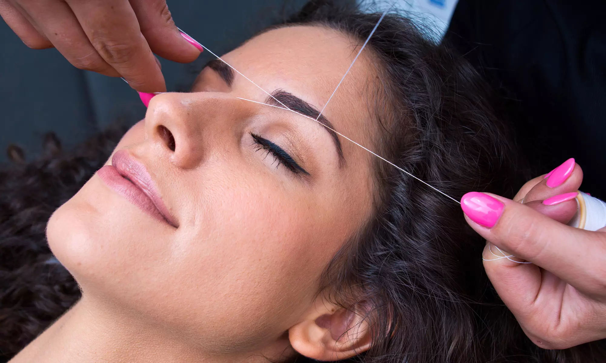 One or Three Threading Sessions for the Brows and Upper Lips at Unique Thread (Up to 51% Off) - Primary Image