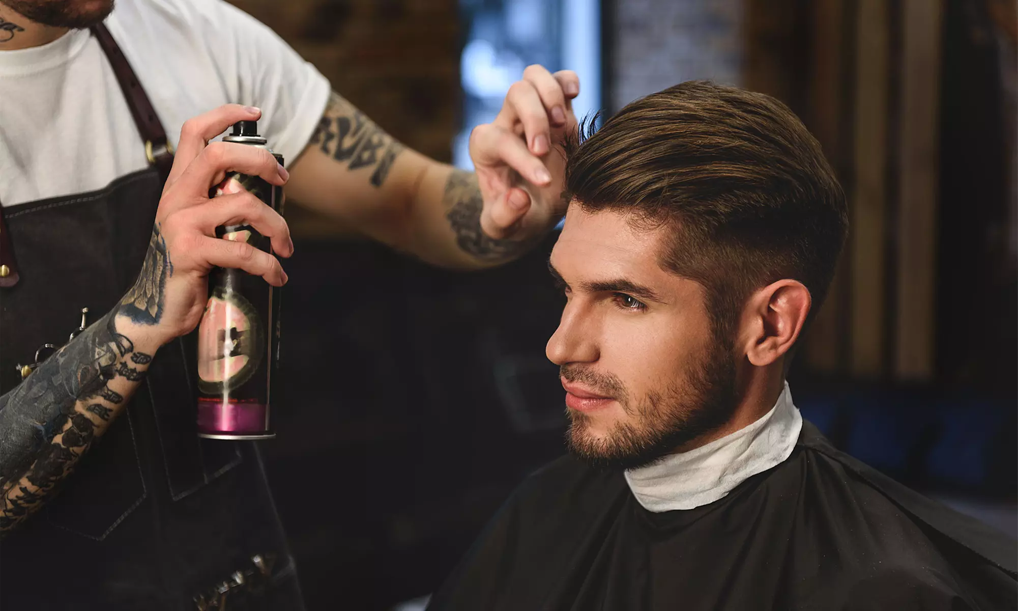 Get a Fresh Men's Haircut and Style or Woman's Haircut and Color 