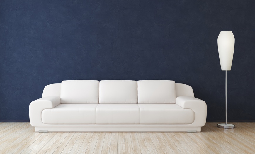 Image 1: 1, 4, 5, 6, or 7 Seat Sofa with Deep Shampoo Cleaning and Sanitization